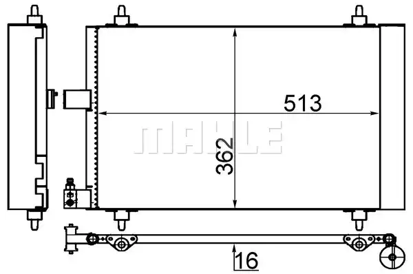 MAHLE AC 585 001S