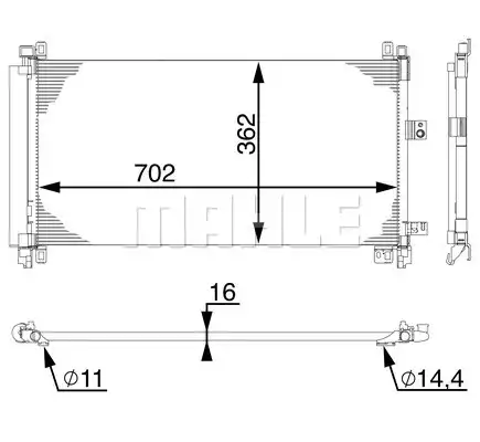 MAHLE AC 597 000S