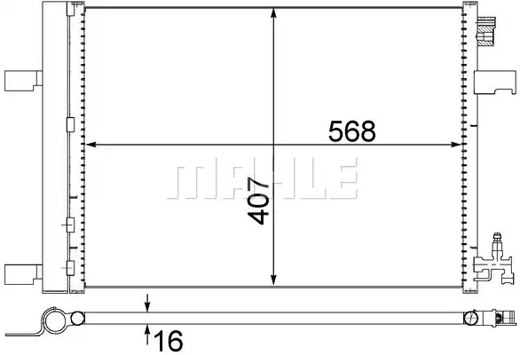 MAHLE AC 636 000S