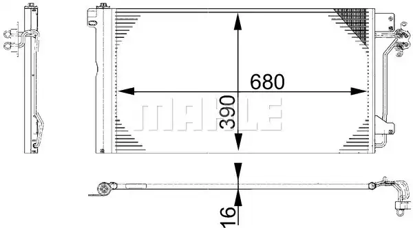 MAHLE AC 672 000S