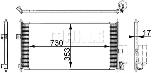 MAHLE AC 674 000S