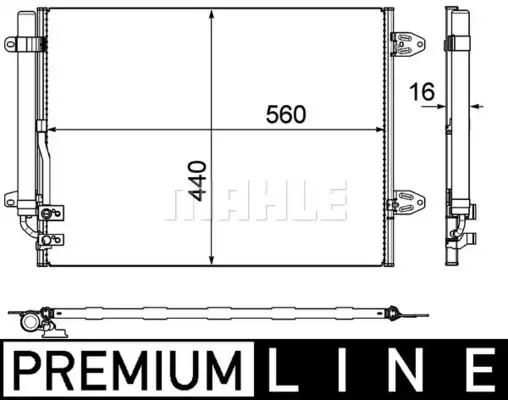MAHLE AC 733 000P