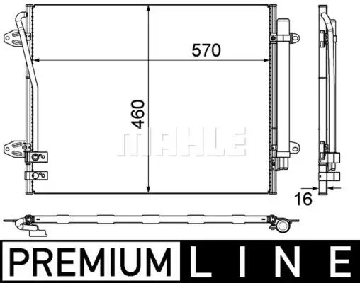 MAHLE AC 734 000P