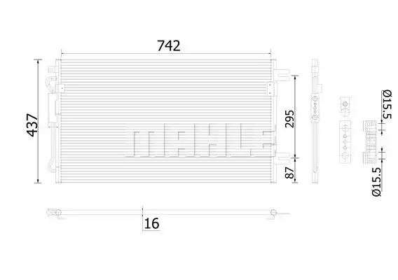 MAHLE AC 907 000S