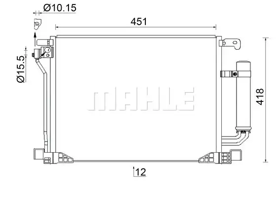 MAHLE AC 953 000S