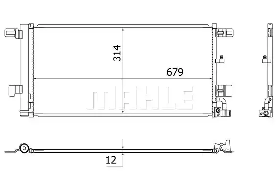 MAHLE AC 961 000S