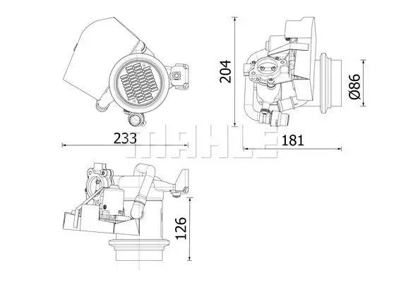 MAHLE CE 40 000P