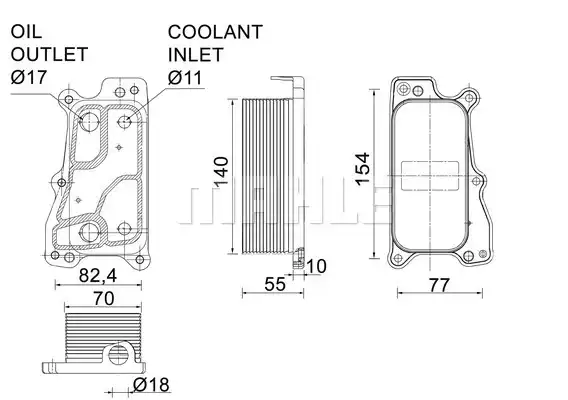 MAHLE CLC 235 000P
