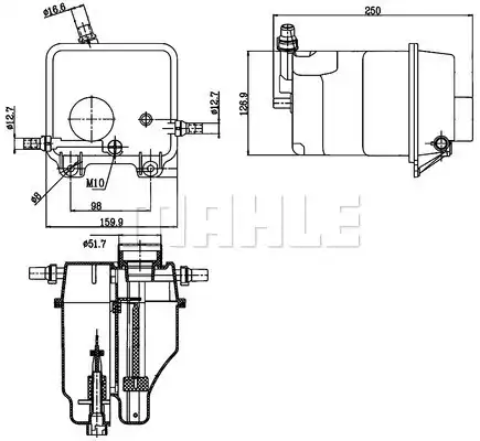 MAHLE CRT 125 000S