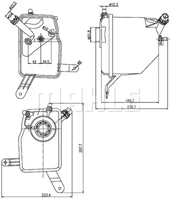MAHLE CRT 205 000S