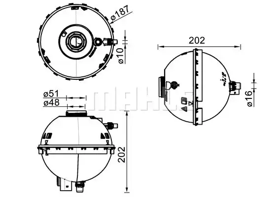 MAHLE CRT 211 000S