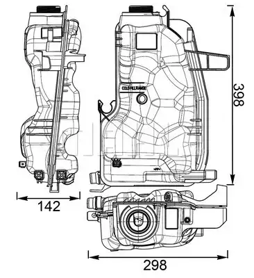 MAHLE CRT 76 000S