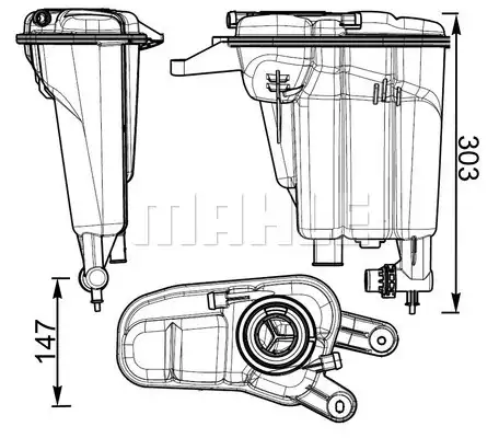 MAHLE CRT 95 000S