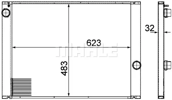 MAHLE CR 1067 000P