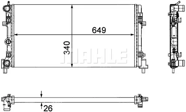 MAHLE CR 1096 000P