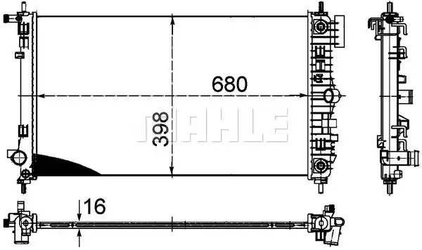 MAHLE CR 1098 000P