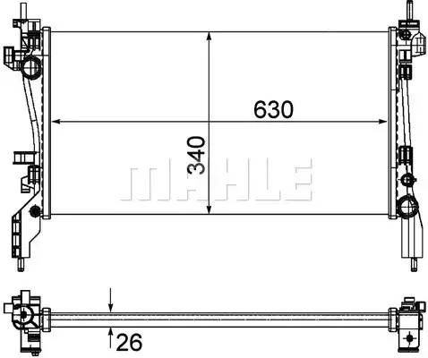 MAHLE CR 1122 000P