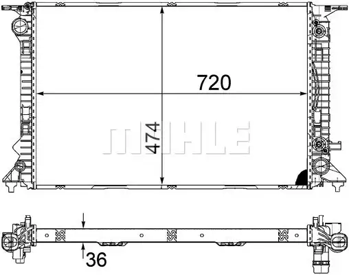 MAHLE CR 1134 000S