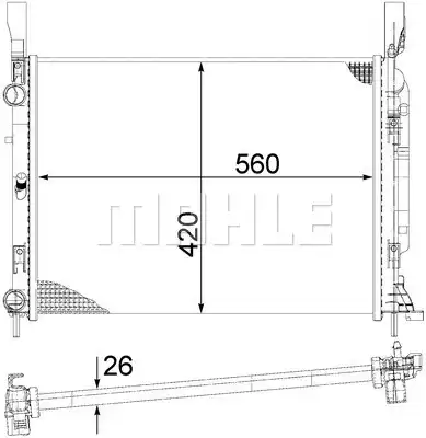 MAHLE CR 1156 000S