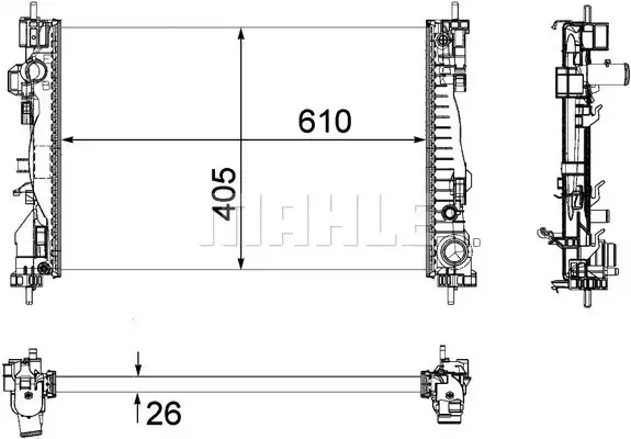 MAHLE CR 1178 000P