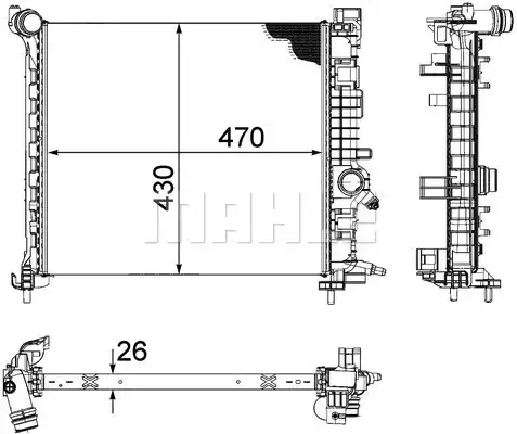 MAHLE CR 1188 000P
