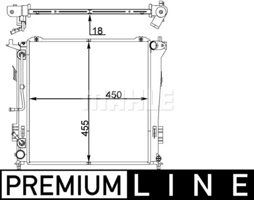 MAHLE CR 1404 000P