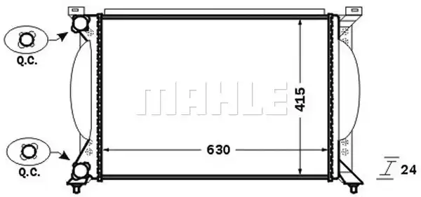 MAHLE CR 1417 000S