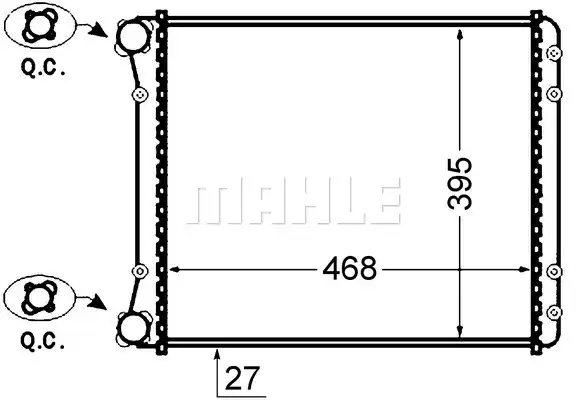 MAHLE CR 1418 000S