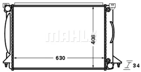 MAHLE CR 1422 000S