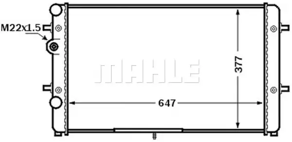 MAHLE CR 1512 000S