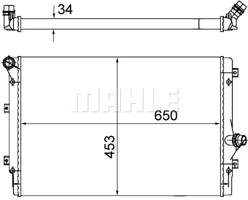 MAHLE CR 1539 002S