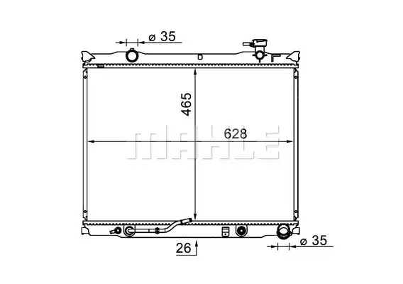 MAHLE CR 1581 000S