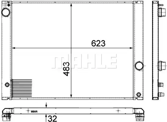 MAHLE CR 1682 000P