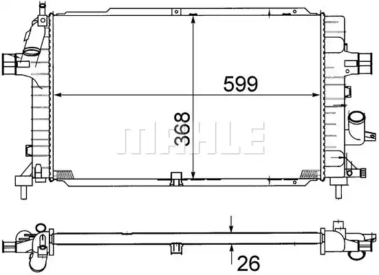 MAHLE CR 1687 000S