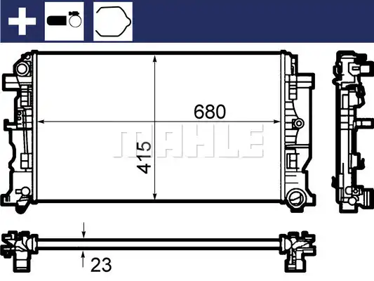 MAHLE CR 1710 000S