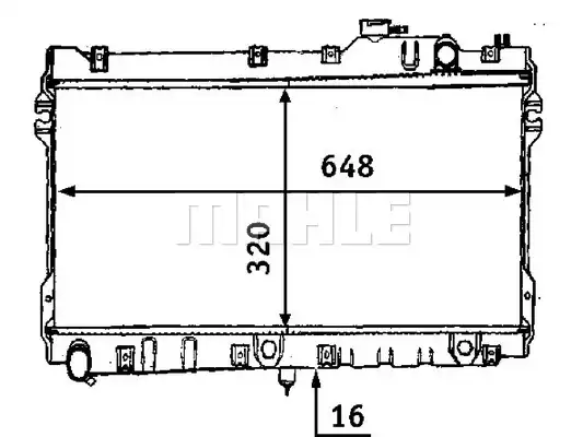 MAHLE CR 185 000S