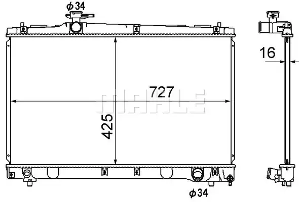 MAHLE CR 1866 000S