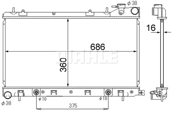 MAHLE CR 1874 000S