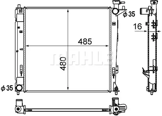 MAHLE CR 1893 000S