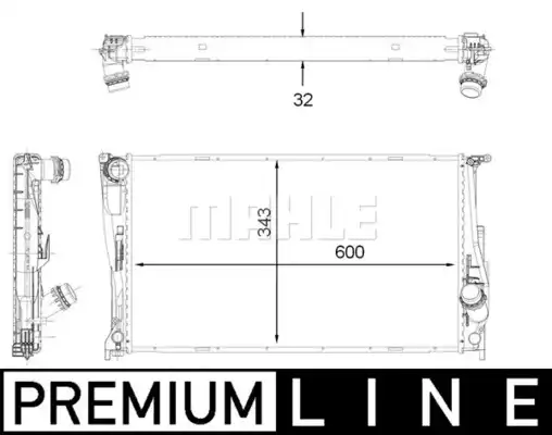 MAHLE CR 1923 000P