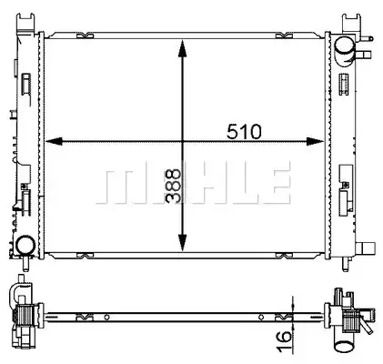 MAHLE CR 2166 000S