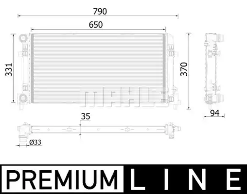 MAHLE CR 2222 000P