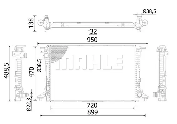 MAHLE CR 2423 000S