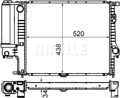 MAHLE CR 244 001S