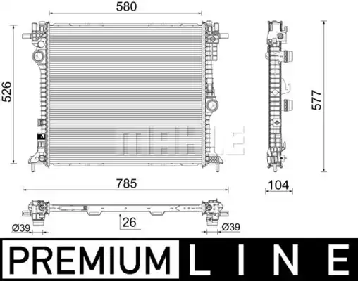 MAHLE CR 2587 000P