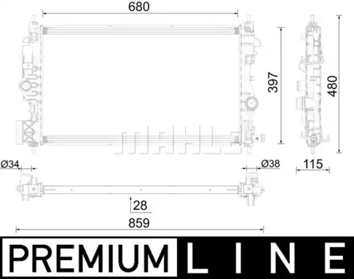MAHLE CR 2590 000P