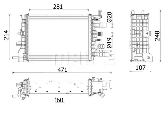 MAHLE CR 2632 000P