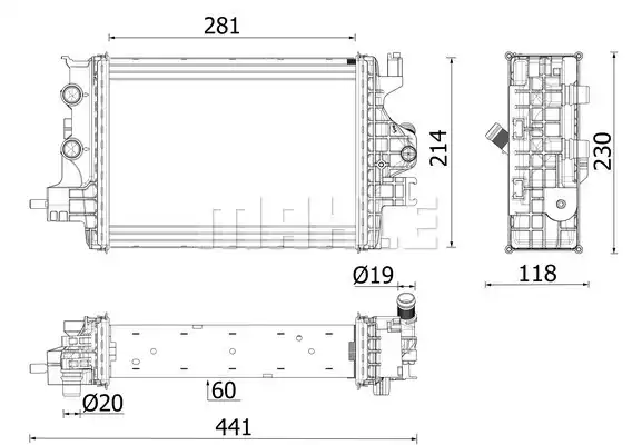 MAHLE CR 2634 000P