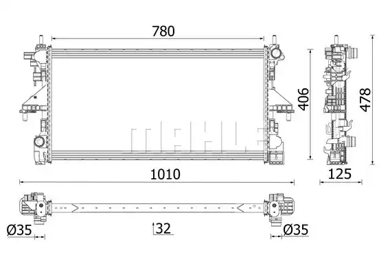 MAHLE CR 2638 000P