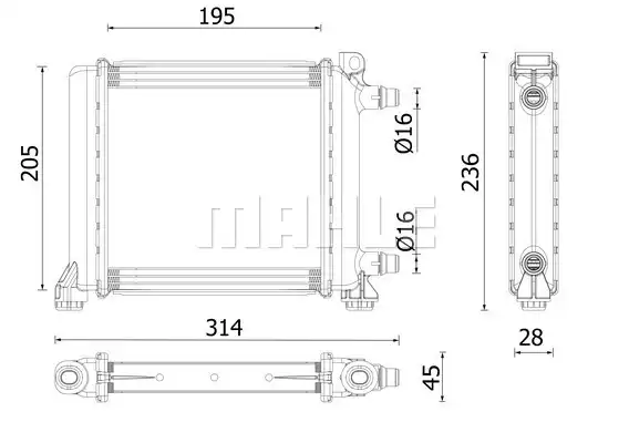 MAHLE CR 2642 000P